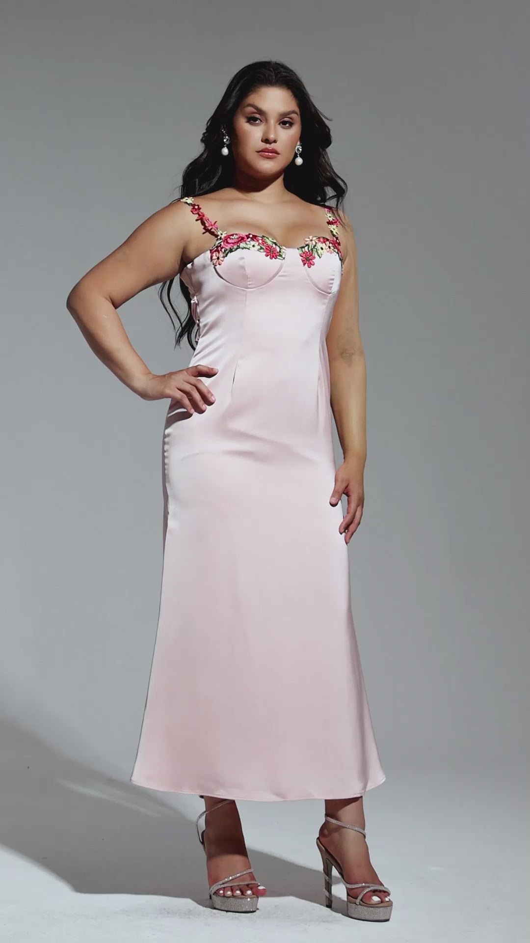 Floral Charm Slip Dress
