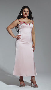 Floral Charm Slip Dress