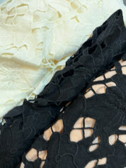 Whispering Bloom Lace Label Dress