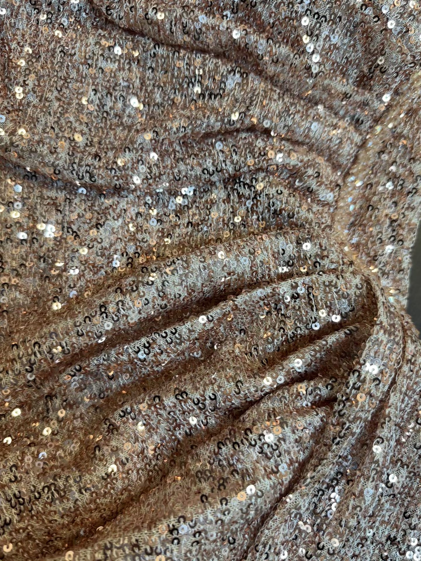 Glamorous  One-Shoulder Sequin Gown