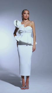 Luysa One Shoulder Asymmetry cord set