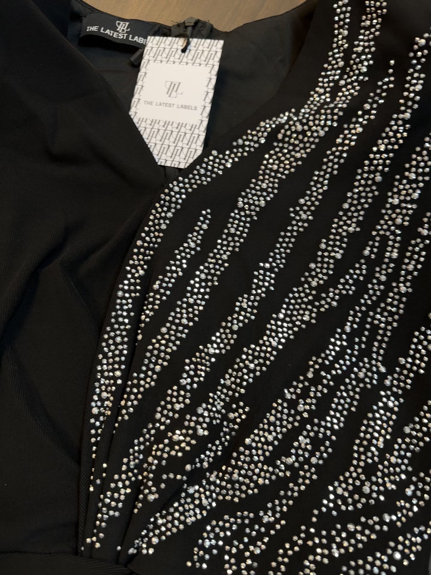Arabella Sequins Black Label Jumpsuit